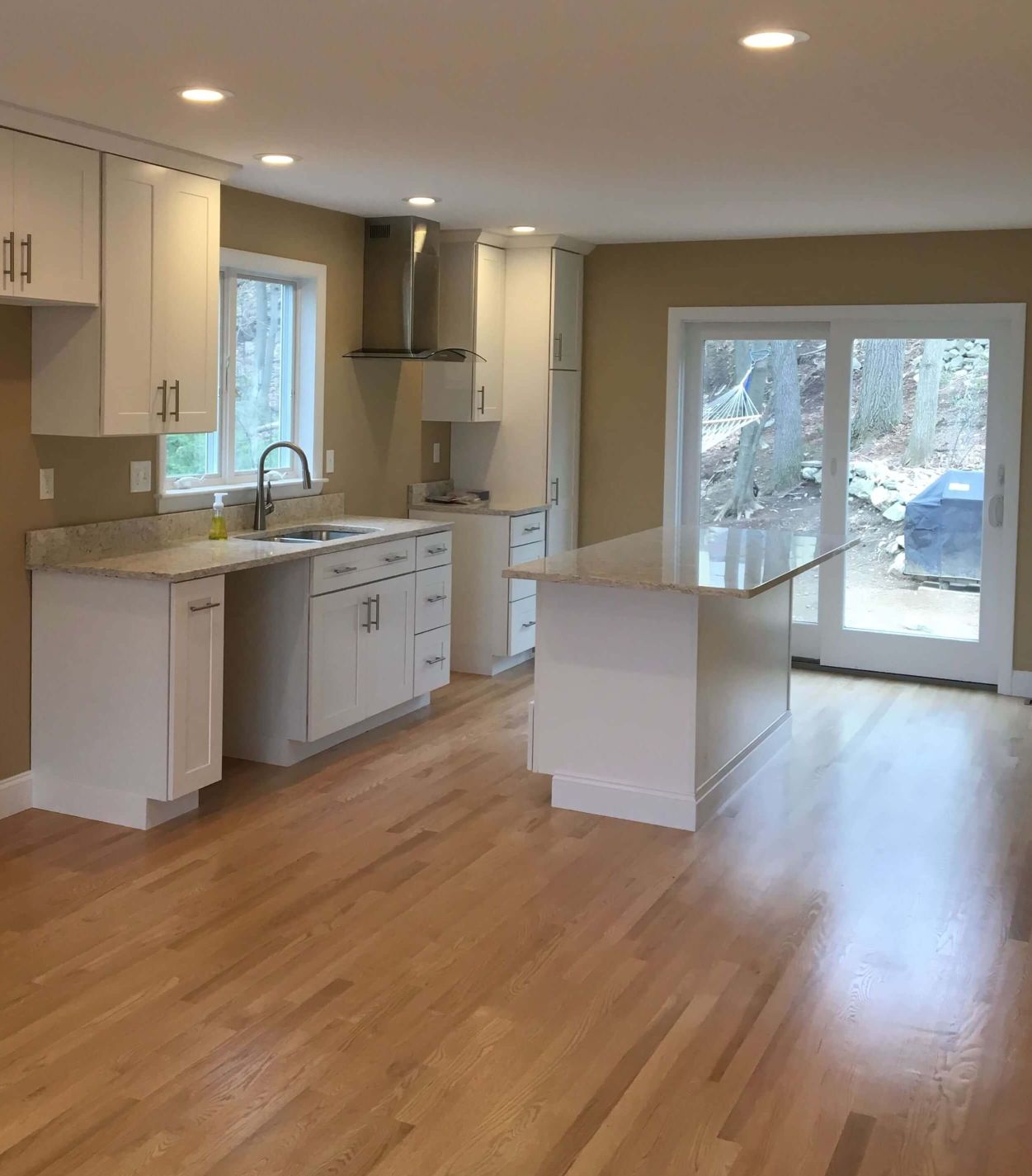 Kitchen of In-law addition -Arlington MA